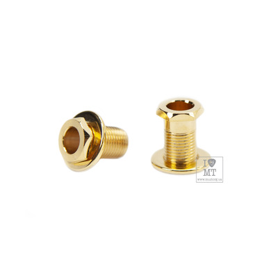 Колки для электрогитары GRAPH TECH PRL-8311-G0 Electric Locking 3+3 Contemporary Gold 2 Pin Изображение