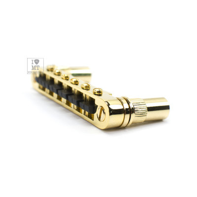 GRAPH TECH PS-8863-G0 String Saver Resomax NV2 Autolock Bridge 6mm-Gold Бридж Изображение