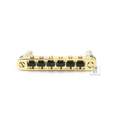 GRAPH TECH PS-8863-G0 String Saver Resomax NV2 Autolock Bridge 6mm-Gold Бридж Изображение