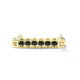 GRAPH TECH PS-8863-G0 String Saver Resomax NV2 Autolock Bridge 6mm-Gold Бридж Изображение