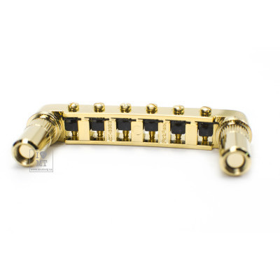 GRAPH TECH PS-8863-G0 String Saver Resomax NV2 Autolock Bridge 6mm-Gold Бридж Изображение