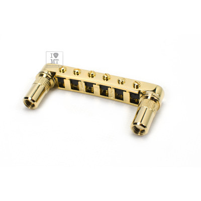 GRAPH TECH PS-8863-G0 String Saver Resomax NV2 Autolock Bridge 6mm-Gold Бридж Изображение