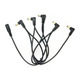 Спліттер живлення HOTONE AUDIO VALETON PCA-5 DAISY CHAIN DC POWER CABLE 5-PLUG ANGLED Зображення