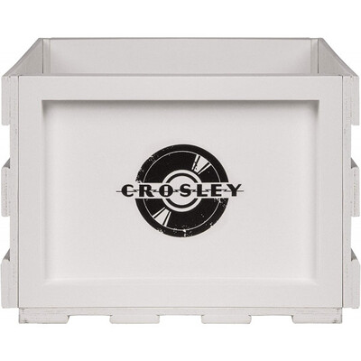 Ящик для хранения винила Crosley Record Storage Crate White Изображение