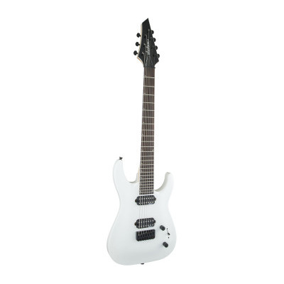 Електрогітара JACKSON JS32-7 DKA HT DINKY ARCH TOP AR SNOW WHITE Зображення