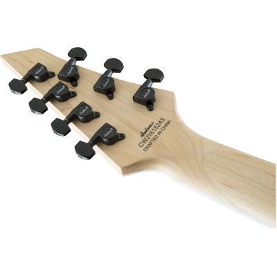 Електрогітара JACKSON JS32-7 DKA HT DINKY ARCH TOP AR SNOW WHITE Зображення