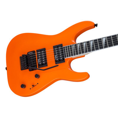 Електрогітара JACKSON JS32 DKA DINKY ARCH TOP AR NEON ORANGE Зображення