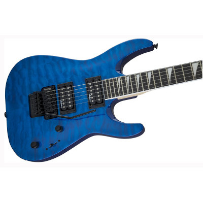 Електрогітара JACKSON JS32Q DINKY ARCH TOP DKA AR TRANSPARENT BLUE Зображення