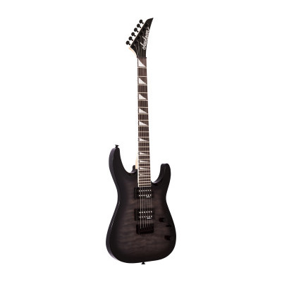 Електрогітара JACKSON JS32Q DKA DINKY ARCH TOP HT TRANSPARENT BLACK BURST Зображення