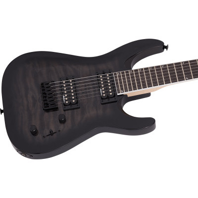 Электрогитара JACKSON JS32Q DKA DINKY ARCH TOP HT TRANSPARENT BLACK BURST Изображение