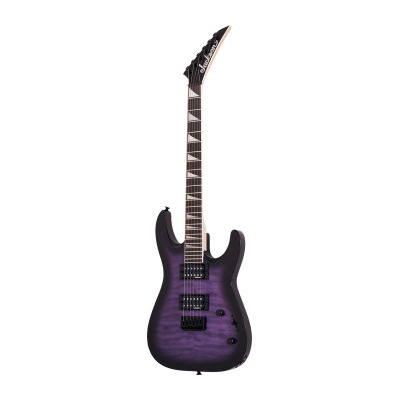 Електрогітара JACKSON JS32Q DKA DINKY ARCH TOP HT TRANSPARENT PURPLE BURST Зображення