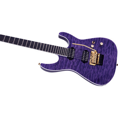 Электрогитара JACKSON PRO SERIES SL2Q MAHOGANY TRANS PURPLE Изображение