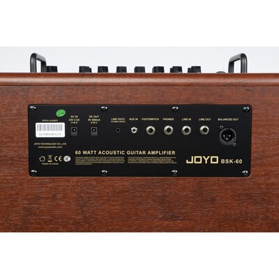 Комбопідсилювач для акустичної гітари Joyo BSK-60 Изображение