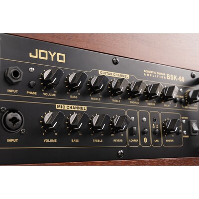 Комбопідсилювач для акустичної гітари Joyo BSK-60 Изображение
