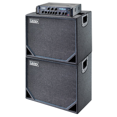 Laney NEXUSSL-N115-N210 - басовий стек (голова + 2 кабінети) (Made in UK) Зображення