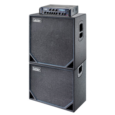 Laney NEXUSSL-N115-N410 - басовий стек (голова + 2 кабінети) (Made in UK) Зображення