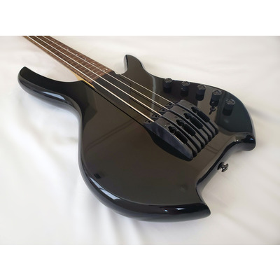 LIGHTWAVE SL- 4FL UltraBlack — чотириструнна безладова бас-гітара (оптичний звукознімач) Зображення