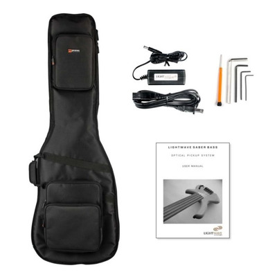 LIGHTWAVE SL- 5 Xenon Blue — п'ятиструнна бас-гітара (оптичний звукознімач) Зображення