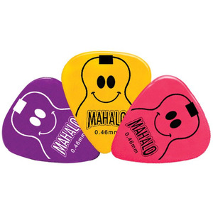 MAHALO MZPK1 - Медиаторы для укулеле (набор 3 шт) Изображение