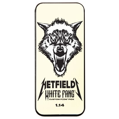Медиаторы Dunlop ph122t1.14 James Hetfield White Fang Flow 1.14mm (6шт.) Изображение