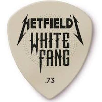Набор медиаторов Dunlop PH122T.73 James Hetfield White Fang Flow 0.73mm (6шт.) Изображение