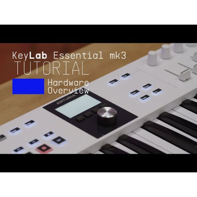 MIDI-клавіатура Arturia KeyLab Essential 49 mk3 White Зображення