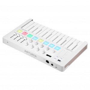 MIDI-клавиатура Arturia MiniLab 3 Alpine White Special Edition Изображение