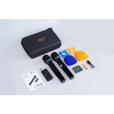 Мікрофон бездротовий динамічний Joyo DM-3 (2 шт.) Зображення