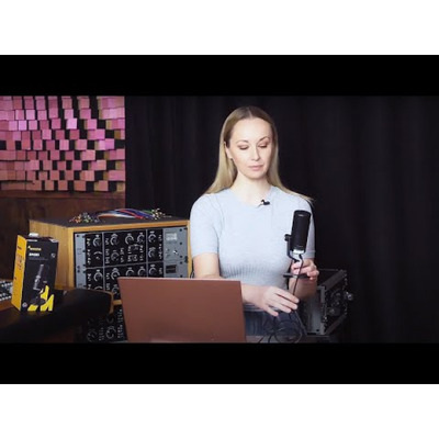 Мікрофон для геймерів Maono DM30 (Pink) Зображення