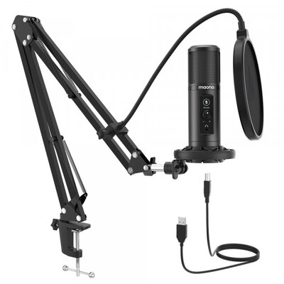 Мікрофонний набір для подкастерів Maono PM422 Зображення