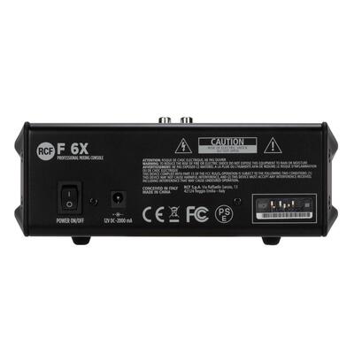 Микшерный пульт RCF F6X Изображение