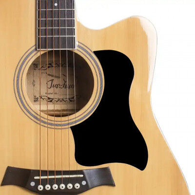 Накладка на деку гітари Alfabeto BIRD-BK Зображення