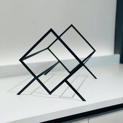 Подставка для виниловых пластинок GOKA Romby Black Изображение