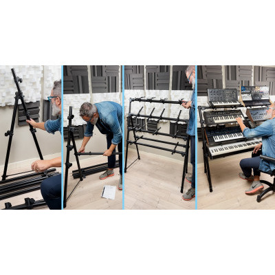 Стійка клавішна QUIK LOK MKS4 Зображення