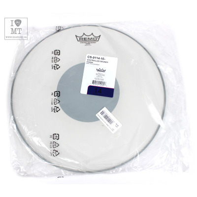 Пластик для барабана REMO CS 14" COATED BLACK DOT Изображение