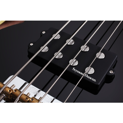 SCHECTER BARON-H VINTAGE BLK - Бас гитара четырехструнная Изображение