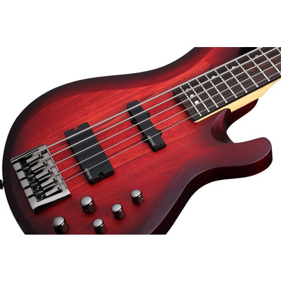 SCHECTER C-5 CUSTOM TCS - Бас гитара пятиструнная Изображение