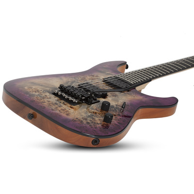 SCHECTER C-6 FR PRO Aurora Burst (ARB) - Электрогитара Изображение
