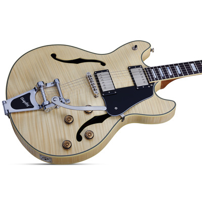 SCHECTER CORSAIR CUSTOM BB NATP - Напівакустична електрогітара Зображення