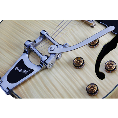 SCHECTER CORSAIR CUSTOM BB NATP - Напівакустична електрогітара Зображення