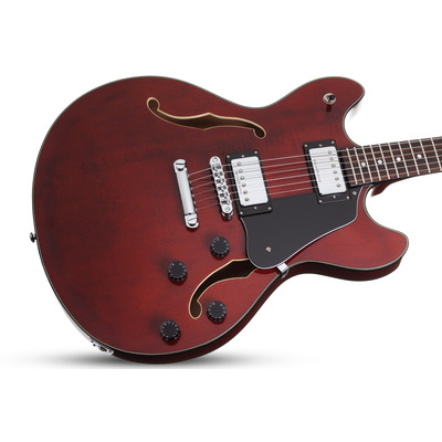 SCHECTER CORSAIR T.O.M. GWAL - Напівакустична електрогітара Зображення