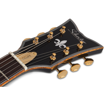 SCHECTER COUPE G.BLK - напівакустична електрогітара Зображення