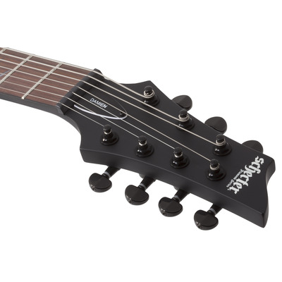 SCHECTER DAMIEN-7 SBK - Электрогитара семиструнная Изображение