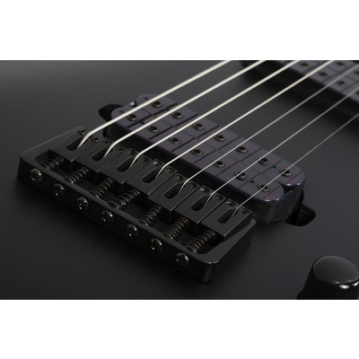 SCHECTER DAMIEN-7 SBK - Электрогитара семиструнная Изображение