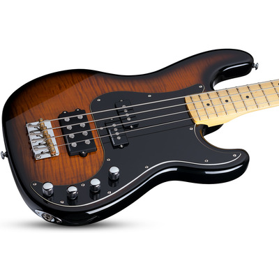 SCHECTER DIAMOND-P PLUS DVS - чотириструнна бас-гітара Зображення