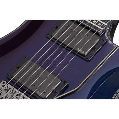 SCHECTER HELLRAISER HYBRID C-1 FR Ultra Violet (UV) - Електрогітара Зображення