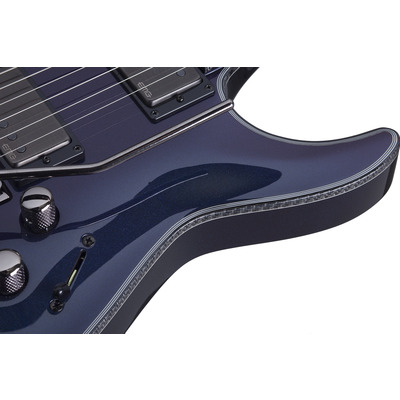 SCHECTER HELLRAISER HYBRID C-1 FR Ultra Violet (UV) - Електрогітара Зображення