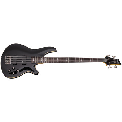 SCHECTER OMEN-4 BLK - чотириструнна бас-гітара Зображення