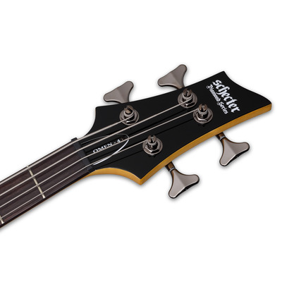 SCHECTER OMEN-4 BLK - чотириструнна бас-гітара Зображення
