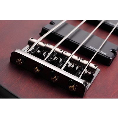 SCHECTER OMEN-4 WSN - Бас гитара четырехструнная Изображение